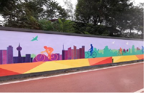  常山墙体彩绘-围墙