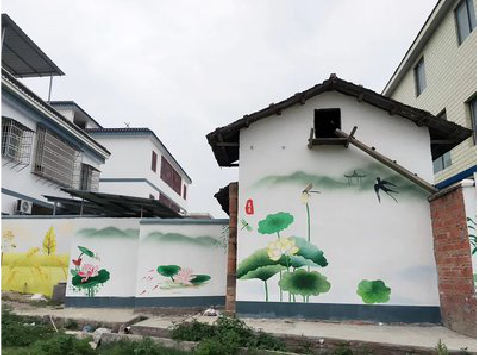  常山室外墙绘-从选材到保养。
