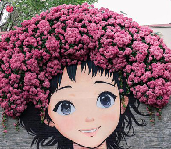  常山墙体彩绘-网红墙打卡