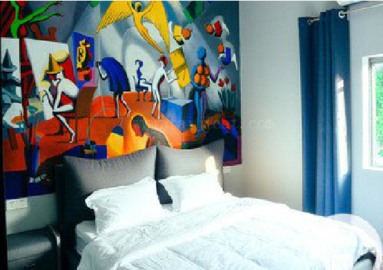  常山对于酒店的墙体彩绘而言更注重哪些方面？