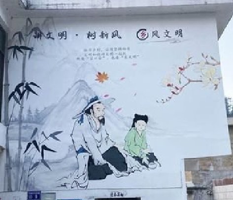  常山分享几个墙绘保养知识。