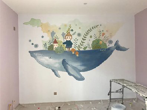  常山手绘墙的特点及优势。